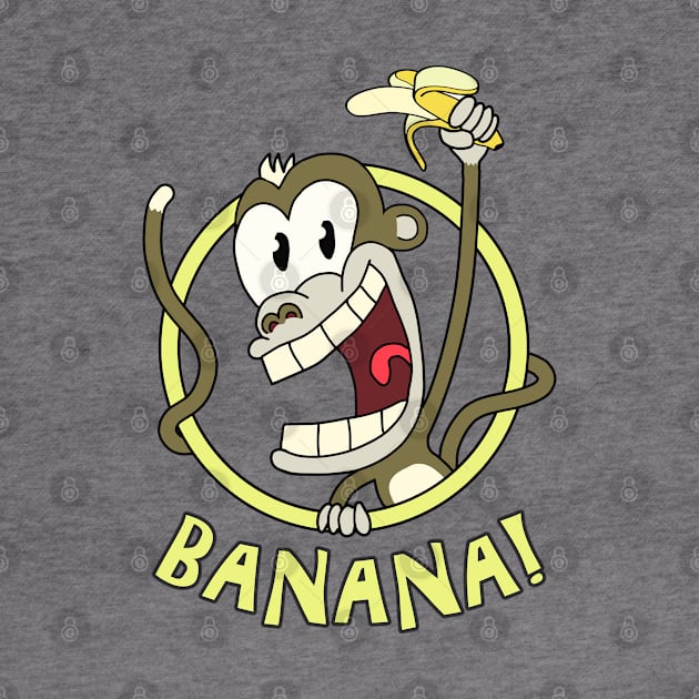 Banana Monkey by Nerd_art